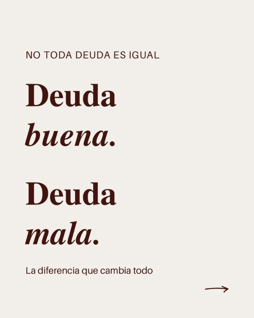 Guía: No toda deuda es igual